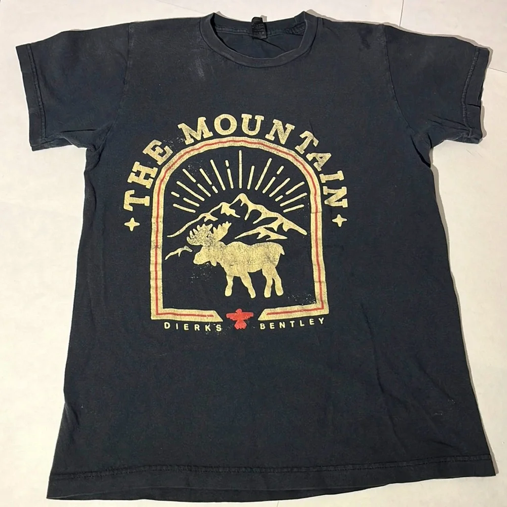 Dierks Bentley Burning Man Tour t-shirt small w/ defects 2019 tee shirt